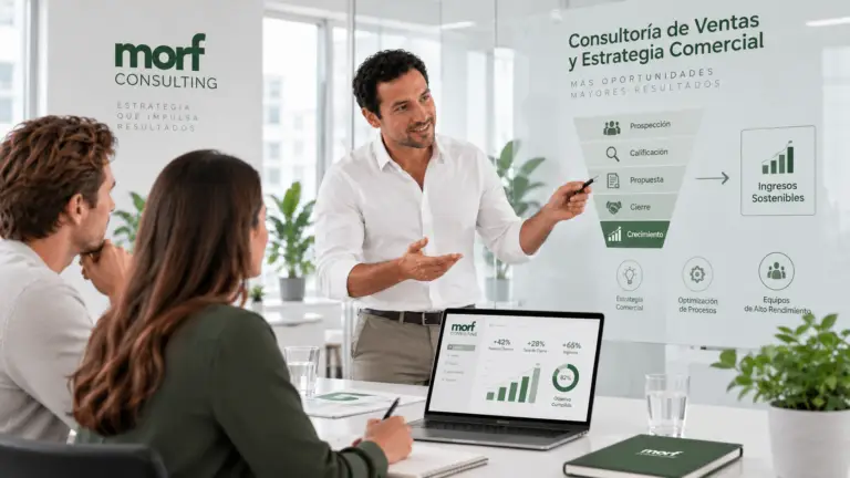 Consultoría de Ventas y Estrategia Comercial – Morf Consulting